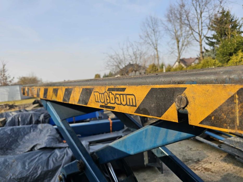 Podnośnik samochodowy nożycowy podposadzkowy Nussbaum