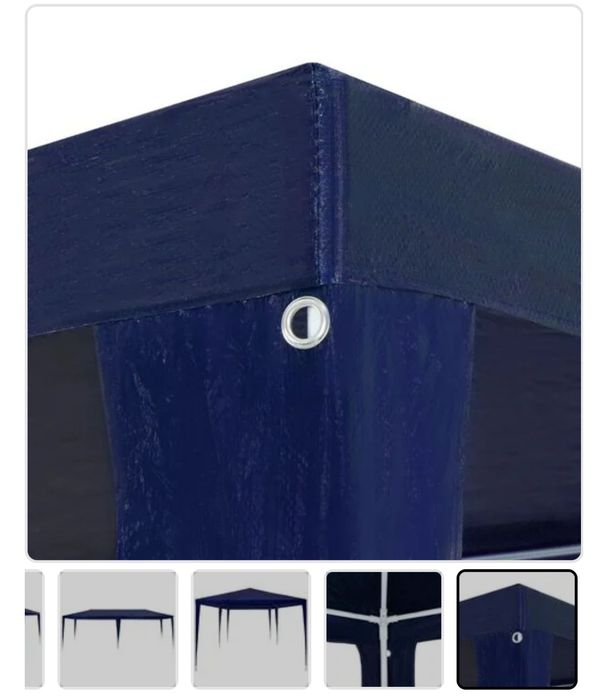 Tenda/ Toldo azul    3 X 6m