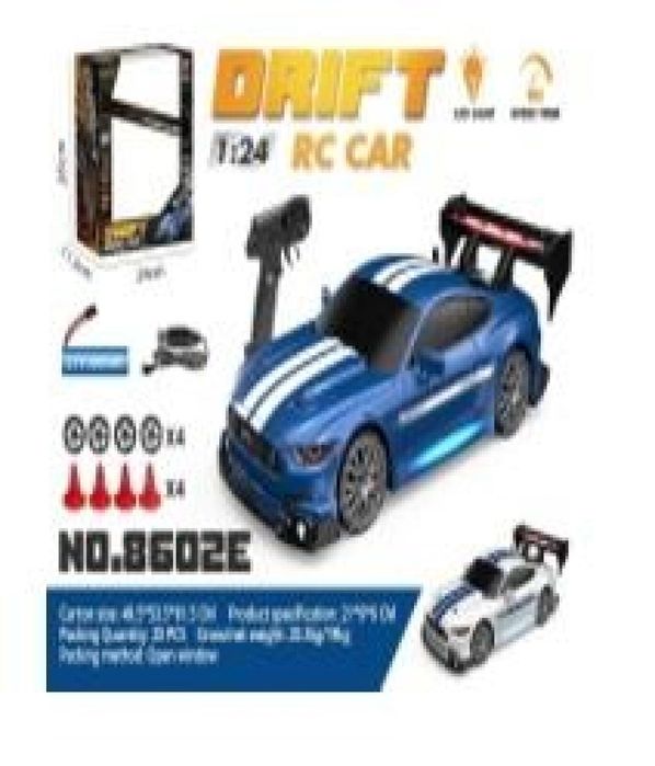 Auto rc do driftu z kołami 1:24