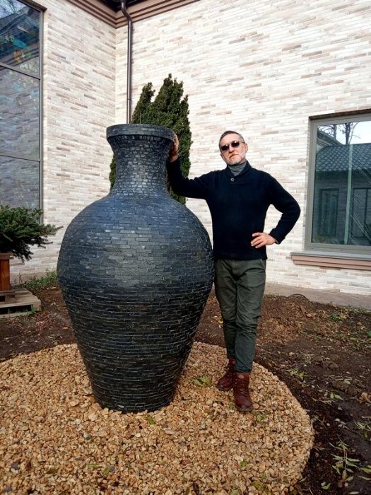 Водопад ручей. Напольный водопад. Увлажнитель воздуха.