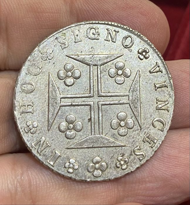 Moeda  180 - 480 Reis D MIGUEL I - 1833