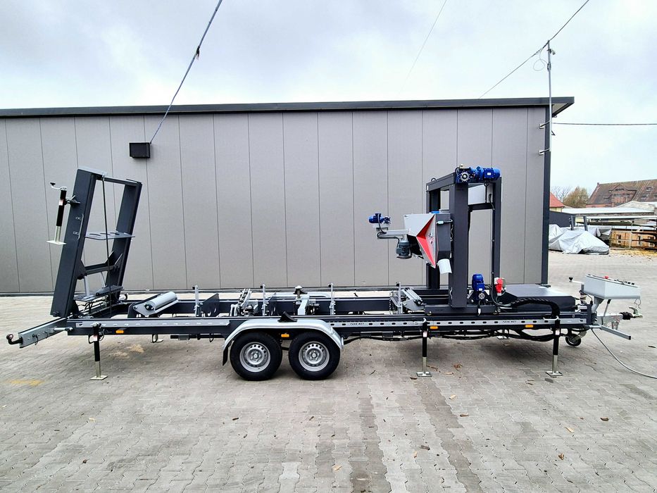 mobilny trak taśmowy TTP-600 Premium koła 600mm profesjonalny TRAK-MET