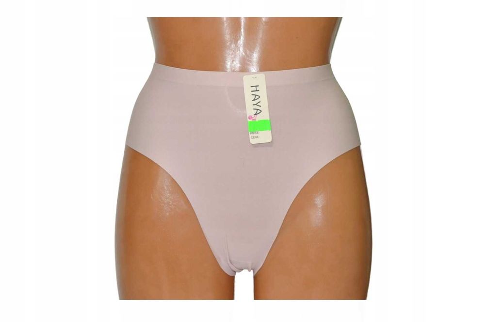 Majtki damskie, bezszwowe różowe M