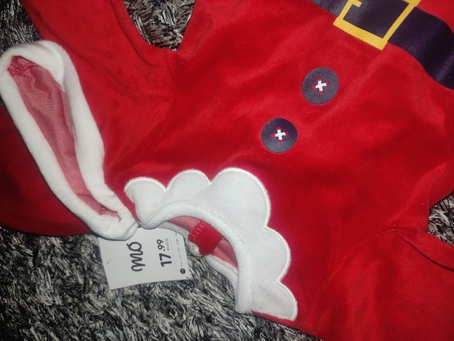 babygrow e gorro natal