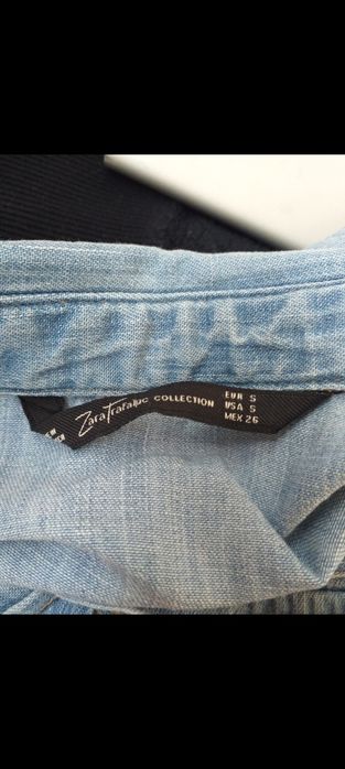 Джинсовая рубашка Zara