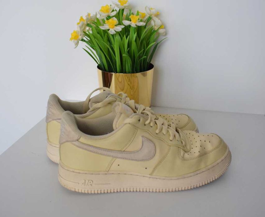 Nike air force kremowe 42 sneakersy męskie af1