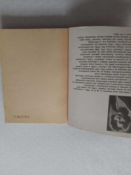 Zofia Nałkowska "Granica", 1984 r.