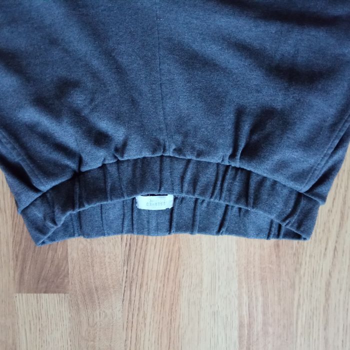 Reserved spodnie grafit 60% bawełna dzianina, M