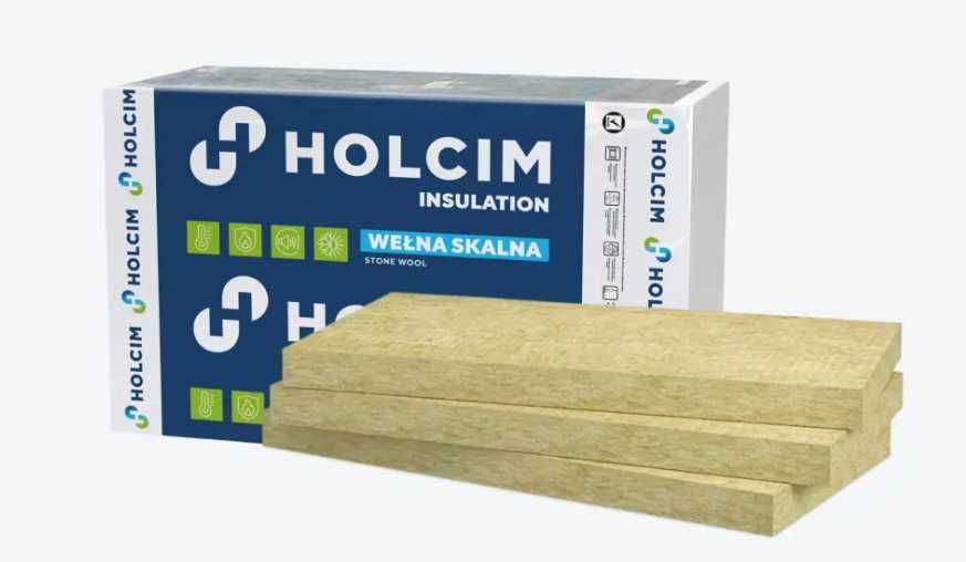 Wełna fasadowa Holcim Fasada λ 0,035 | ocieplenie elewacji ETICS 5-25cm