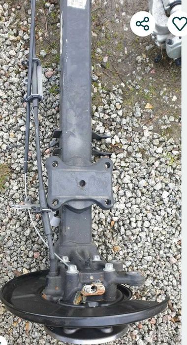 Mercedes Sprinter A910 belka zawieszenia tył piasty