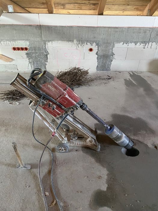 Wiercenie w betonie , Cięcie betonu – Technika diamentowa ( przewierty , odwierty , wiercenie otworów)