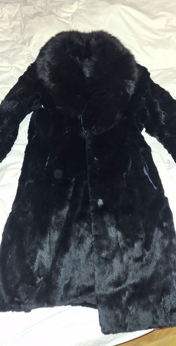Шуба натуральна із зайця
