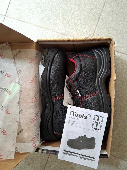 Bota de segurança de pele preo SIP N°40 Itools