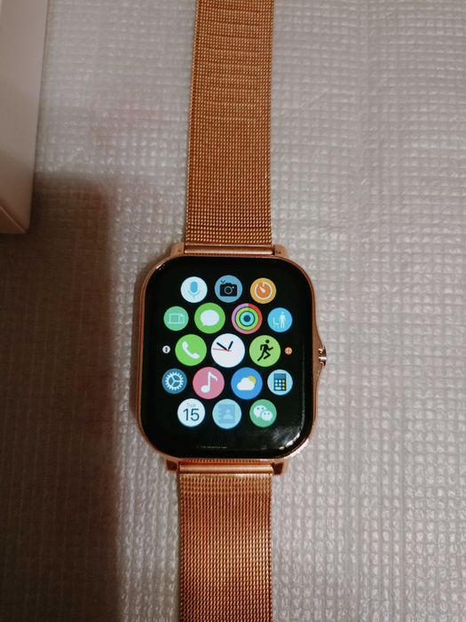 Smart watch, dwa paski, fitnes