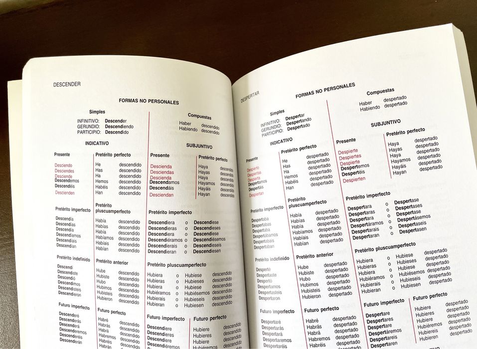 Verbos Españoles Conjugados | Novo