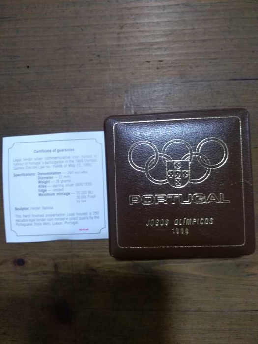Moeda Proof Jogos Olimpicos 1988