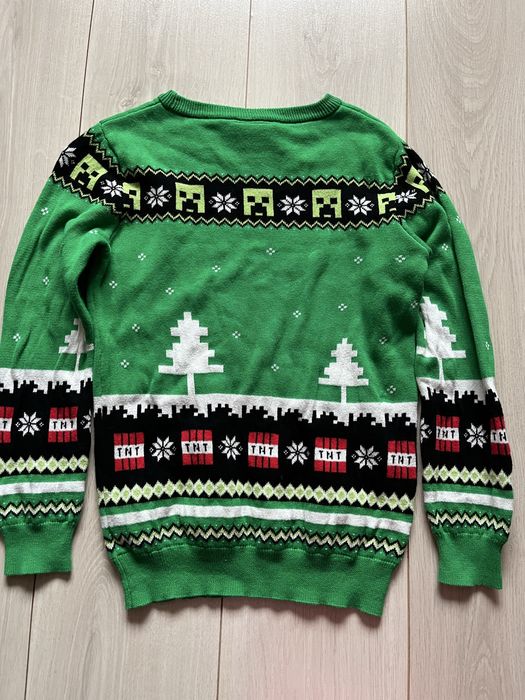 Світер новорічний майнкрафт minecraft 140