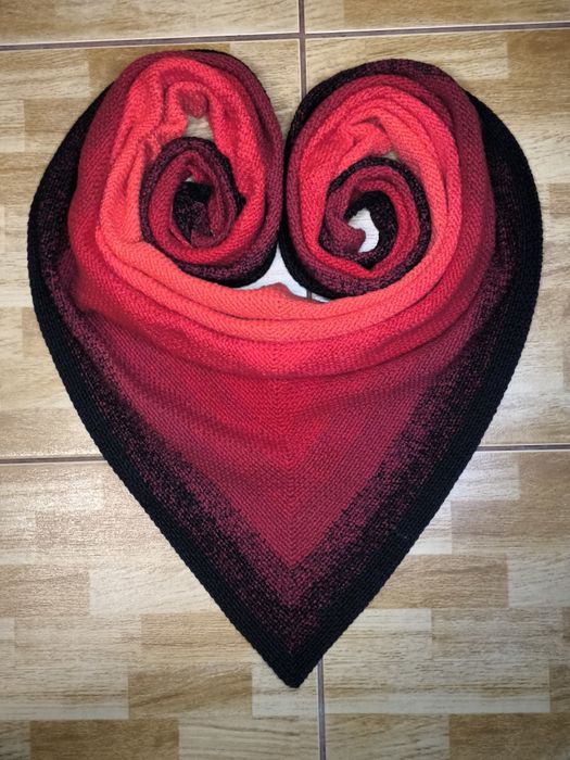 Chusta szydełkowa bawełna