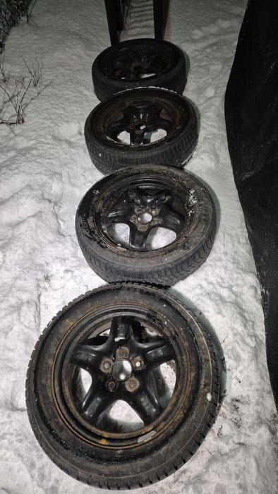 Koła opony zimowe Felgi strukturalne 225/55r17 5x120 Opel insignia