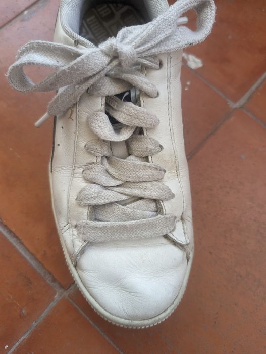 Sapatilhas puma brancas