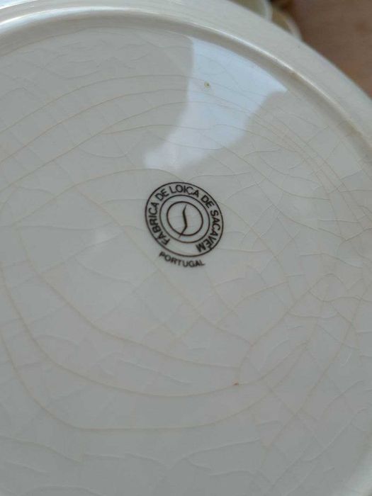 Conjunto vintage Fábrica de Louça de Sacavém - 20 peças