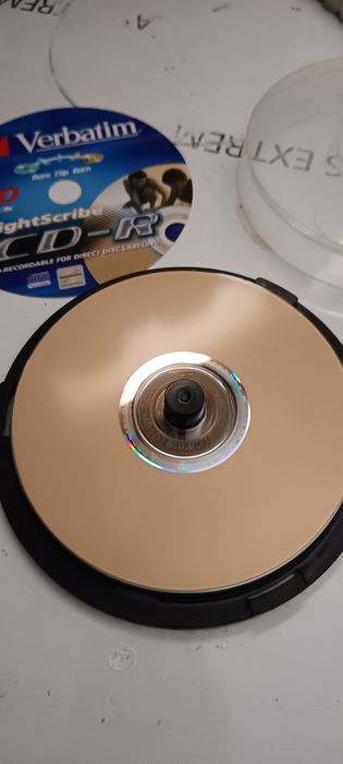 10 CD-R Verbatim Lightscribe