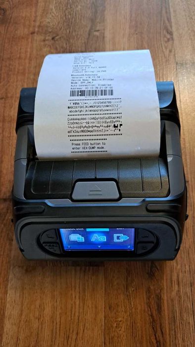 Drukarka termiczna Sewoo LKP-43 - uszkodzona