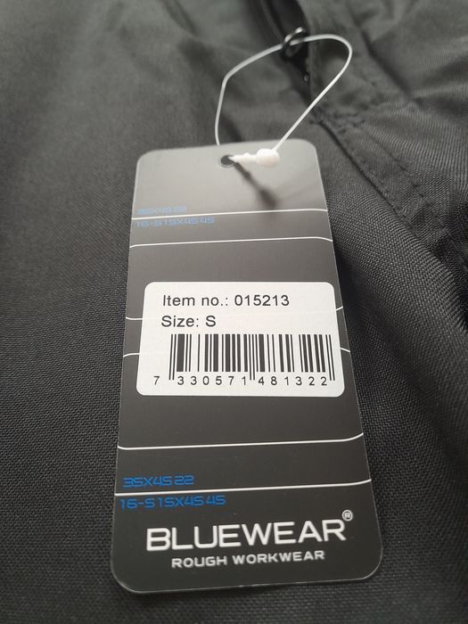 Spodnie termiczne robocze bluewear z odblaskami