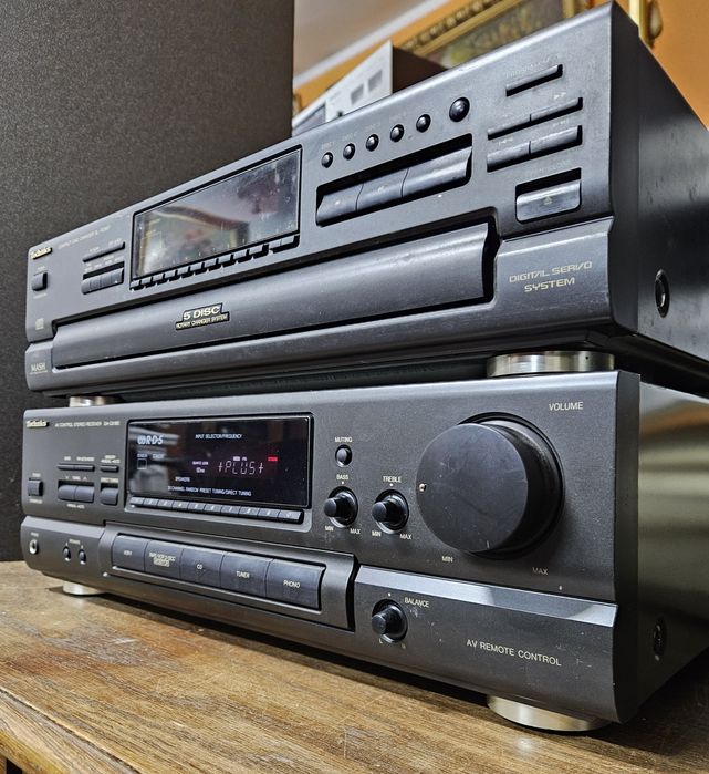 Zmieniarka CD Amplituner Technics
