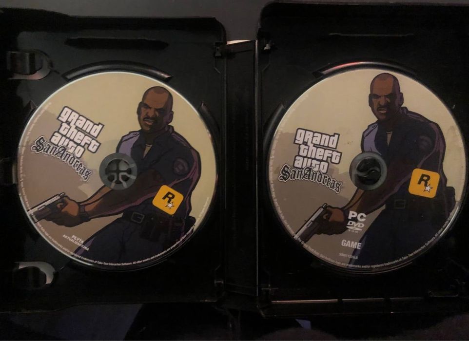 Grand Theft Auto GTA: san Andreas- polskie wydanie npg pl, [pc]