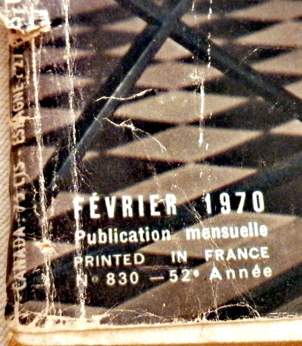 Revista de modas ano 1970