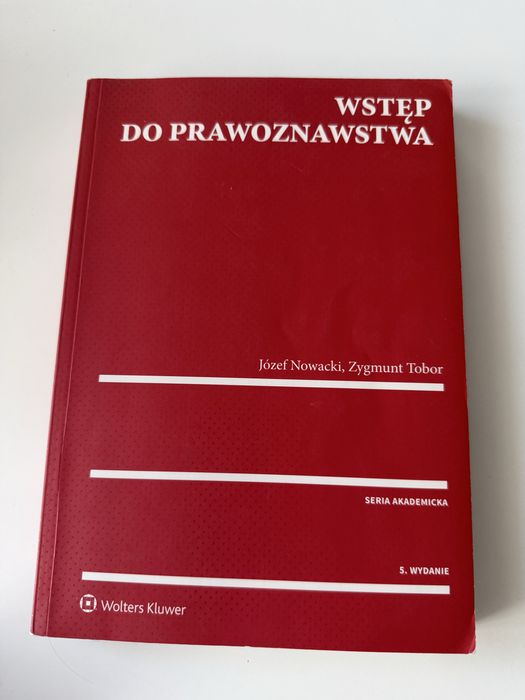 Wstęp do prawoznawstwa książka