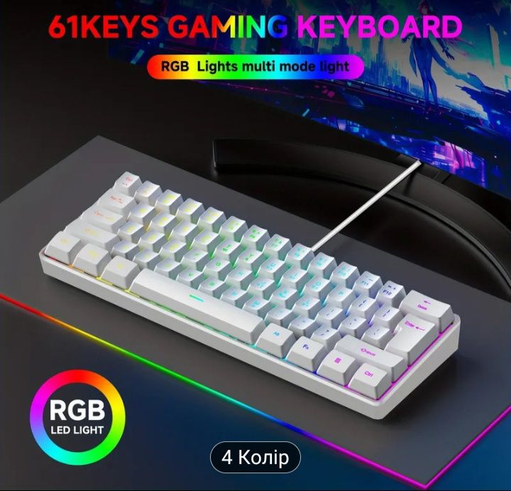 Клавіатура дротова XN1 61 клавіша в новому стані