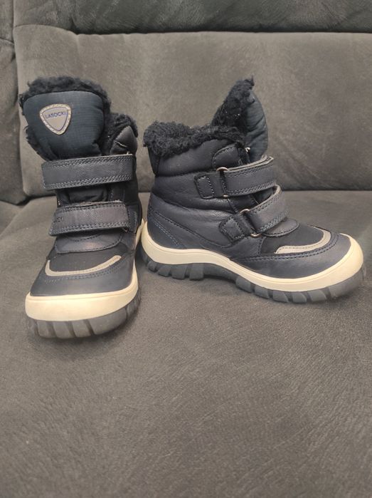 Buty trzewiki granatowe 24