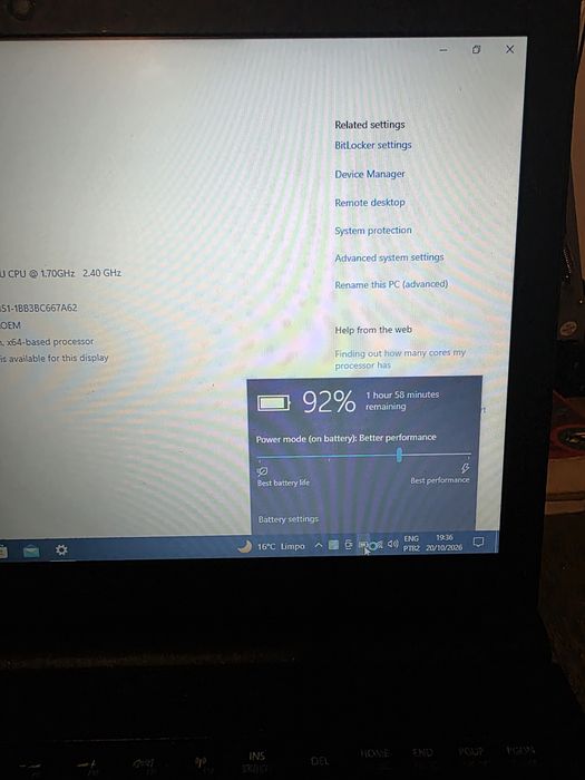 Portatil Toshiba i5, 12 gb, ssd 512