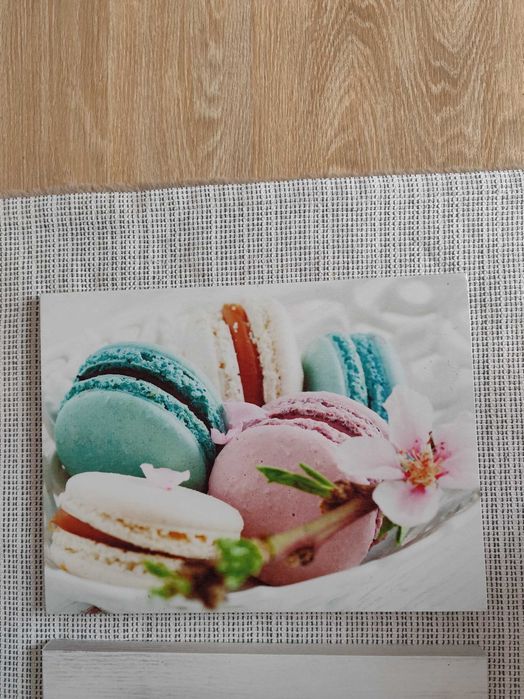 Telas decorativas com cupcakes