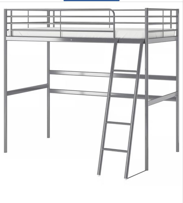 Łóżko piętrowe antresola IKEA SVARTA 90x200 cm