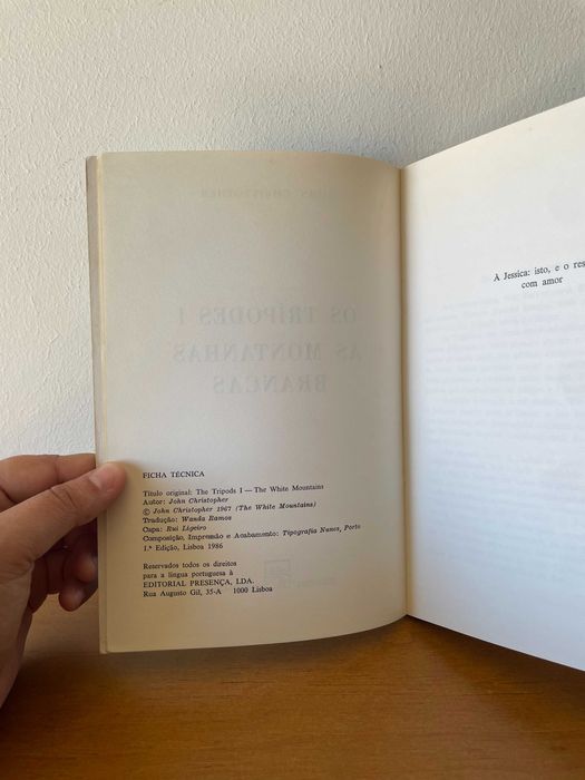 John Christopher: Os Trípodes - As Montanhas Brancas