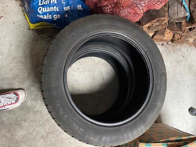 2 pneus Continental 215/55/R17 94V