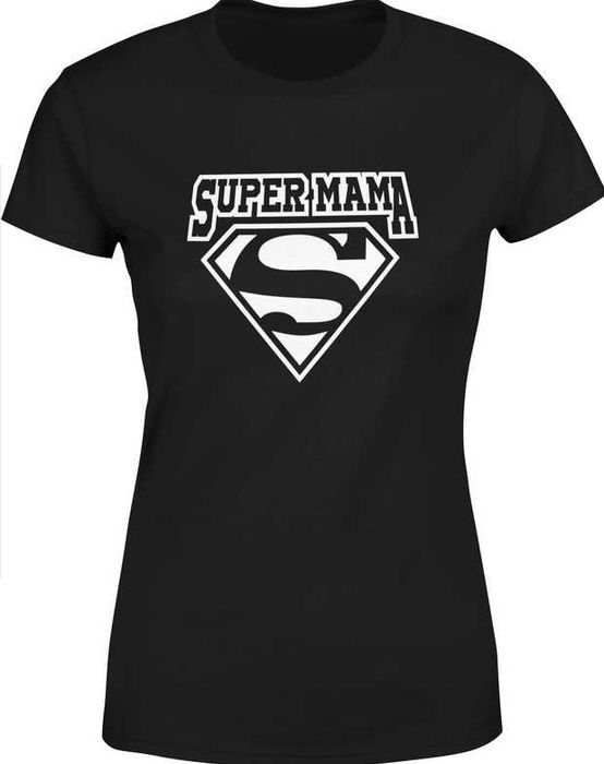Koszulka damska Supermama dla mamy Najlepsza mama nowa rozm. XL