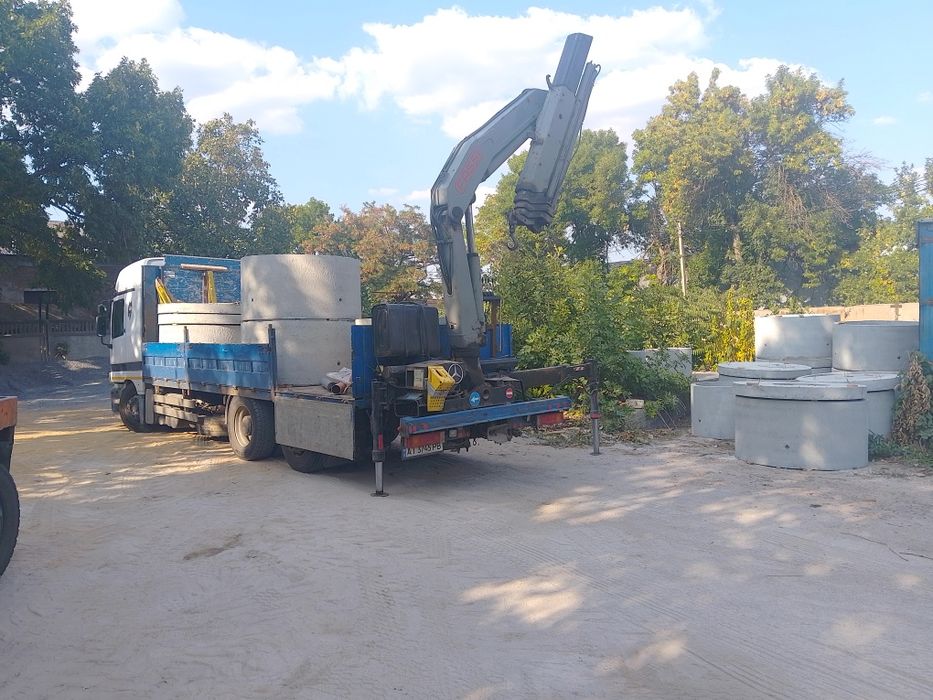 Бетонные Кольца,Доставка,Установка.