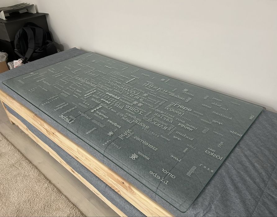 Tampo de Mesa de Vidro (IKEA)