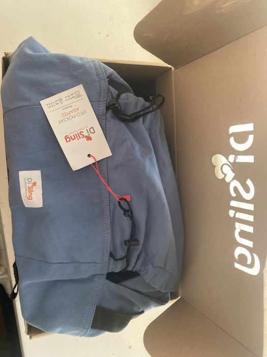 Новий ерго-рюкзак Di Sling блакитний з бірками