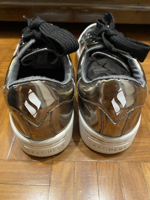 Ténis Sheckers Prateados