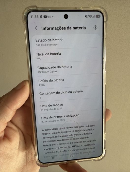 Samsung S26 5G novo