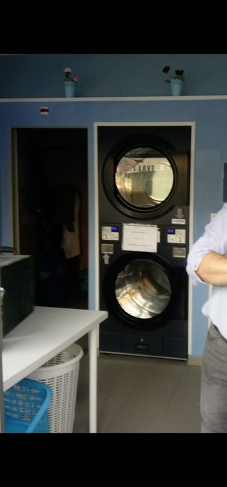 Máquina de secar dupla