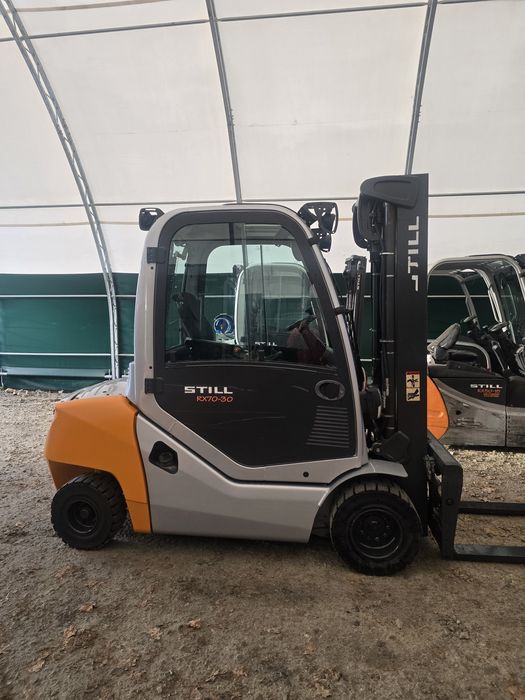 STILL RX 70 -3 T DIESEL kabina 5 sekcji triplex