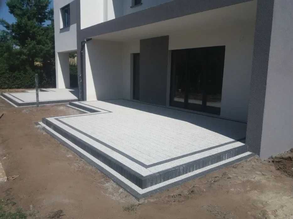 Układanie Kostki Brukowej Ogrodzenia Odwodnienia