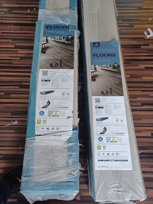 Nowe panele podłogowe  Kaindl ok 18m²