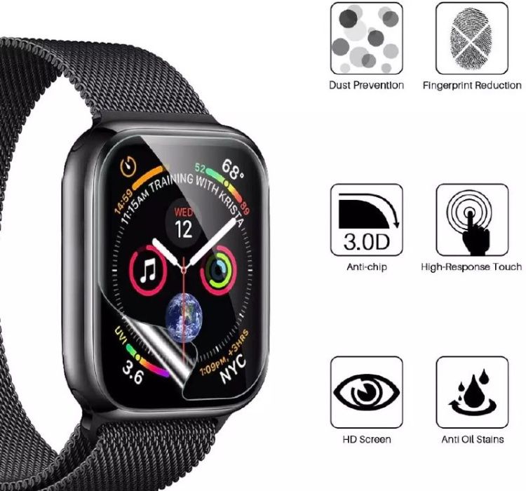 Захисна гідрогелева плівка на Apple Watch гидрогелевая плёнка